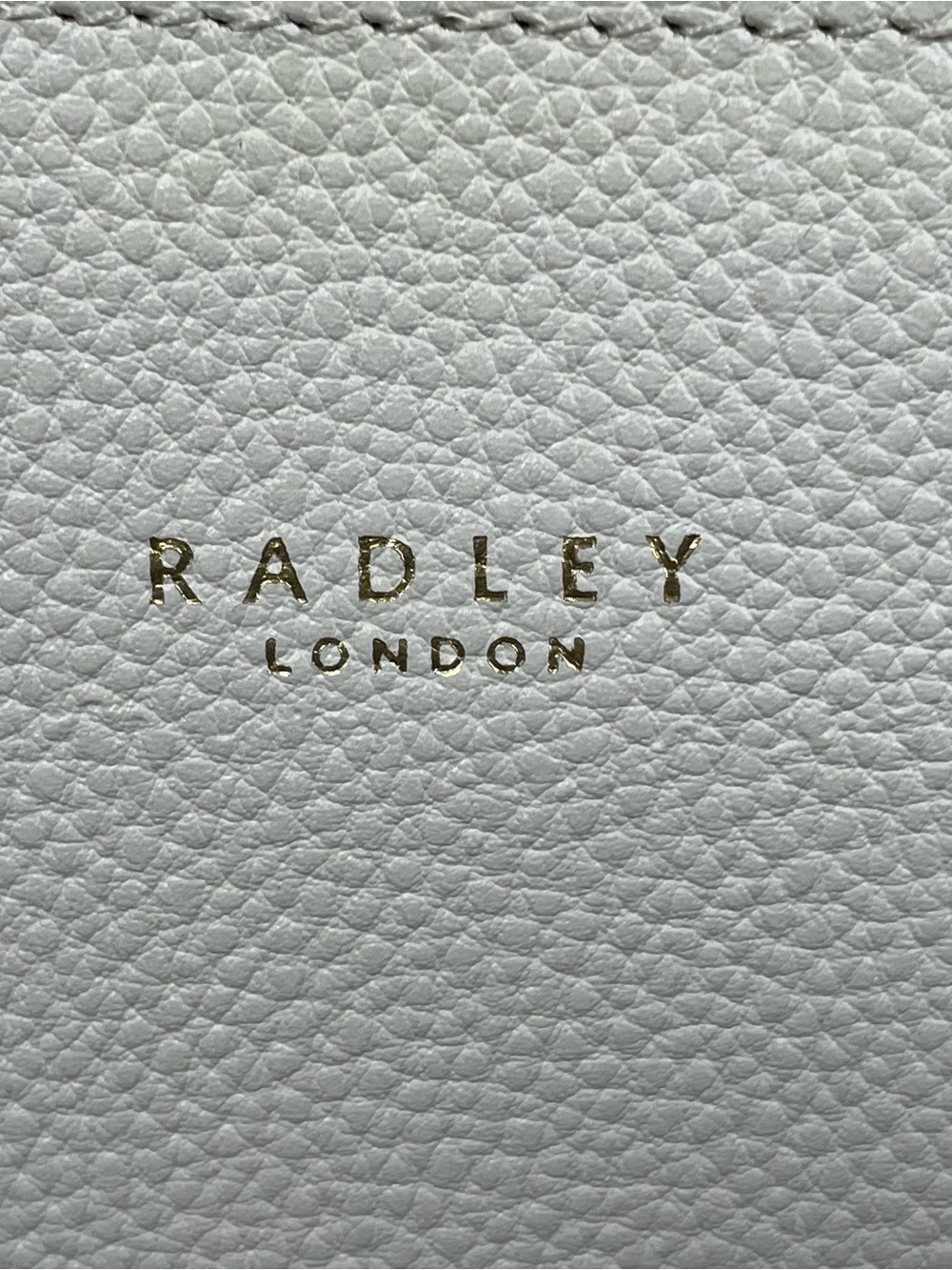 RADLEY London Silk Street Ziptop Shoulder White Handbag New with Tags - Picture 2 of 12